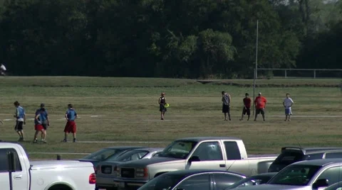 Ultimate Frisbee Medium-Pond5 Settings Stock Footage 8554039