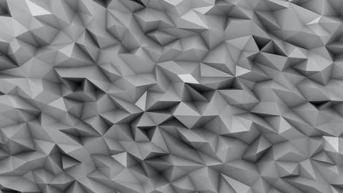 Ultimate Gray background in the form of broken shapes of triangles abstraction Ilustración de archivo
