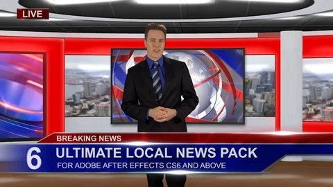 Ultimate Local News Pack Stock After Effects