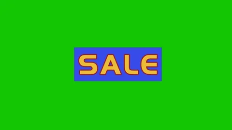 Ultimate Sale Animation To Save More Stockbeeldmateriaal 340463220