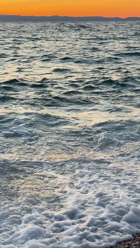 Ultimate Sunset Serenity Stock Footage 348003793