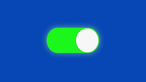 Ultimate Toggle button switch slider, enable and disable, web and smartphone UI Stock Footage 219755518