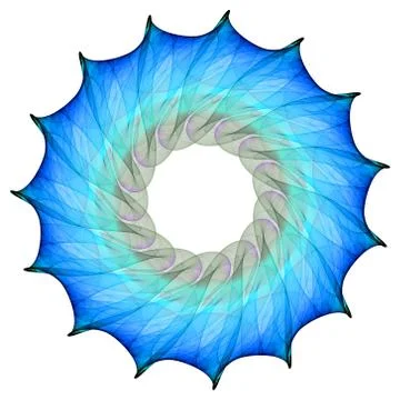 Ultra Blue Illustrazione stock