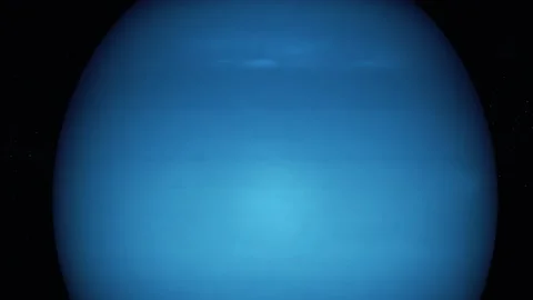 Ultra Detailed Neptune Planet Render with Deep Space and Galactic Environment Видео 337079449