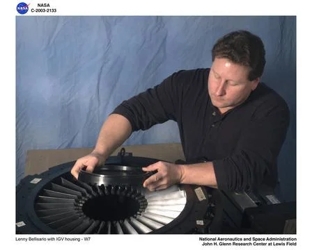 Ultra-Efficient Engine Technology - UEET - Proof of Concept Compressor, Tw... Stock Photos
