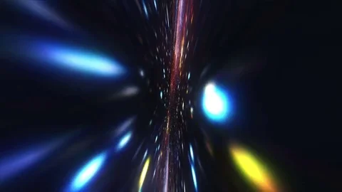 Ultra Galaxy Tunnel Flight Stock Footage 80992781