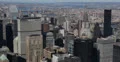 Ultra HD 4K Aerial View of New York City Skyline by day, Midtown Manhattan, USA 4k or 4k+ Resolution