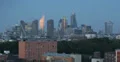 Ultra HD 4K Aerial View Central London Skyline Skyscrapers Financial District 4k or 4k+ Resolution