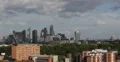 Ultra HD 4K Aerial View London City Skyline Gherkin Leadenhall Heron Fenchurch 4k or 4k+ Resolution