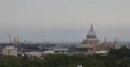 Ultra HD 4K Aerial View London Skyline Cityscape St. Paul Catholic Cathedral 4k or 4k+ Resolution