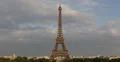 Ultra HD 4K Aerial View Eiffel Tower Famous Paris Cityscape Skyline Overlook 4k or 4k+ Resolution