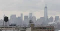 Ultra HD 4K Aerial View, Water Towers Roofs New York City Skyline One WTC Day 4k or 4k+ Resolution