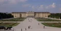 Ultra HD 4K Aerial View Beautiful Schonbrunn Palace Garden Vienna Fiacre Passing 4k or 4k+ Resolution