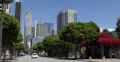 Ultra HD 4K Beautiful Park in Spring, Downtown Los Angeles, LA, California, USA 4k or 4k+ Resolution