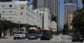 Ultra HD 4K Bus Commuting in Downtown Los Angeles, LA, California, USA 4k or 4k+ Resolution