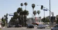 Ultra HD 4K Car Traffic in Beverly Hills, Santa Monica BLVD, Los Angeles, USA 4k or 4k+ Resolution