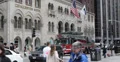 Ultra HD 4K Chicago Firefighters Team Fire Truck Department Passing Busy City 4k or 4k+ Resolution