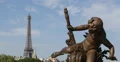 Ultra HD 4K Child Bronze Statue Eiffel Tower Paris Capital Alexander III Bridge 4k or 4k+ Resolution