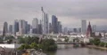 Ultra HD 4K Cityscape Aerial View Frankfurt Skyline Financial Center Germany Day 4k or 4k+ Resolution