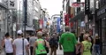 Ultra HD 4K Cologne Shot Busy People Shopping Street City Center Famous Brands 4k or 4k+ Resolution
