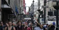 Ultra HD 4K Crowd Walking on sidewalk in NYC, Crowded Streets New York City 4k or 4k+ Resolution