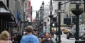 Ultra HD 4K Crowded Pedestrian Streets in New York City, People walking around 4k or 4k+ Resolution