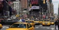 Ultra HD 4K Crowded Rush Hour Car Traffic Times Square New York City Busy Street 4k or 4k+ Resolution