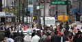 Ultra HD 4K Crowds Crossing, Traffic, Commuters, New York City, Manhattan, USA 4k or 4k+ Resolution