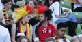 Ultra HD 4K Cute German Supporters Portrait Young Adult Painted Faces Having Fun 4k or 4k+ Resolution