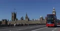 Ultra HD 4K Double Decker Bus Passing Crowd People Walk Cars Traffic Jam London 4k or 4k+ Resolution