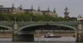 Ultra HD 4K Double Decker Bus Cars Passing Traffic Jam Famous Bridge London Icon 4k or 4k+ Resolution