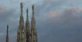 Ultra HD 4K Dusk Day Landmark Duomo Milano Gothic Cathedral Church Milan Italy 4k or 4k+ Resolution