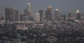Ultra HD 4K Dusk Twilight Skyline Aerial View Downtown Los Angeles Modern Tower 4k or 4k+ Resolution