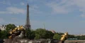 Ultra HD 4K Eiffel Tower Paris Capital, Nymphs of the Seine Alexander III Bridge 4k or 4k+ Resolution
