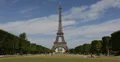 Ultra HD 4K Eiffel Tower Landmark Paris Champ de Mars People Commuting Walking 4k or 4k+ Resolution