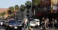 Ultra HD 4K El Capitan Disney Theatre, LA, Hollywood Boulevard, People Passing 4k or 4k+ Resolution
