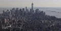 Ultra HD 4K Establishing Shot Busy NY Aerial View Skyline One World Trade Center 4k or 4k+ Resolution