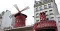Ultra HD 4K Famous Iconic Moulin Rouge Building Neon Sign Cabaret Show Paris 4k or 4k+ Resolution