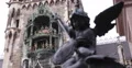 Ultra HD 4K Famous Munich Landmark Glockenspiel New Town Hall Putto Killing 4k or 4k+ Resolution