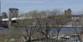 Ultra HD 4K Ferry Boat Passing, Brooklyn Bridge, New York City, Freedom, Skyline 4k or 4k+ Resolution