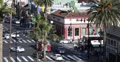Ultra HD 4K Fire Engine Truck Passing Firefighters Hollywood Boulevard Crowds 4k or 4k+ Resolution