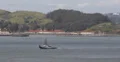 Ultra HD 4K Fishing Boat Passing Ship Work Fish San Francisco Bay Golden Gate US 4k or 4k+ Resolution