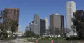 Ultra HD 4K Freeway Exit, Downtown Los Angeles, LA, California, USA 4k or 4k+ Resolution