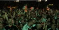 Ultra HD 4K Germany Football Team Big Group of Fans Happy for a Goal with Brazil 4k or 4k+ Resolution