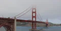 Ultra HD 4K Golden Gate Suspension Bridge, San Francisco Bay, Ship Cars Traffic 4k or 4k+ Resolution