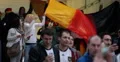 Ultra HD 4K Group German Football Fans Enter Stadium Public Viewing Semifinal 4k or 4k+ Resolution