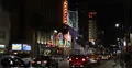 Ultra HD 4K Hollywood Boulevard Car Traffic Rush Hour Evening Night El Capitan 4k or 4k+ Resolution