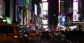 Ultra HD 4K Icon Place Buildings Yellow Cabs Intersection USA Times Square Night 4k or 4k+ Resolution