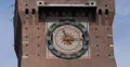Ultra HD 4K Iconic Historic Central Clock Tower Sforzesco Castle Milan Italy Day 4k or 4k+ Resolution