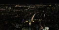 Ultra HD 4K Illuminated Aerial View of New York City Skyline by night Manhattan 4k or 4k+ Resolution